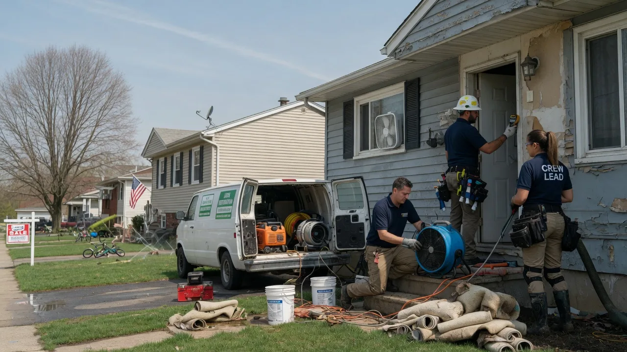 Flood Cleanup in Franklin, WI near me
